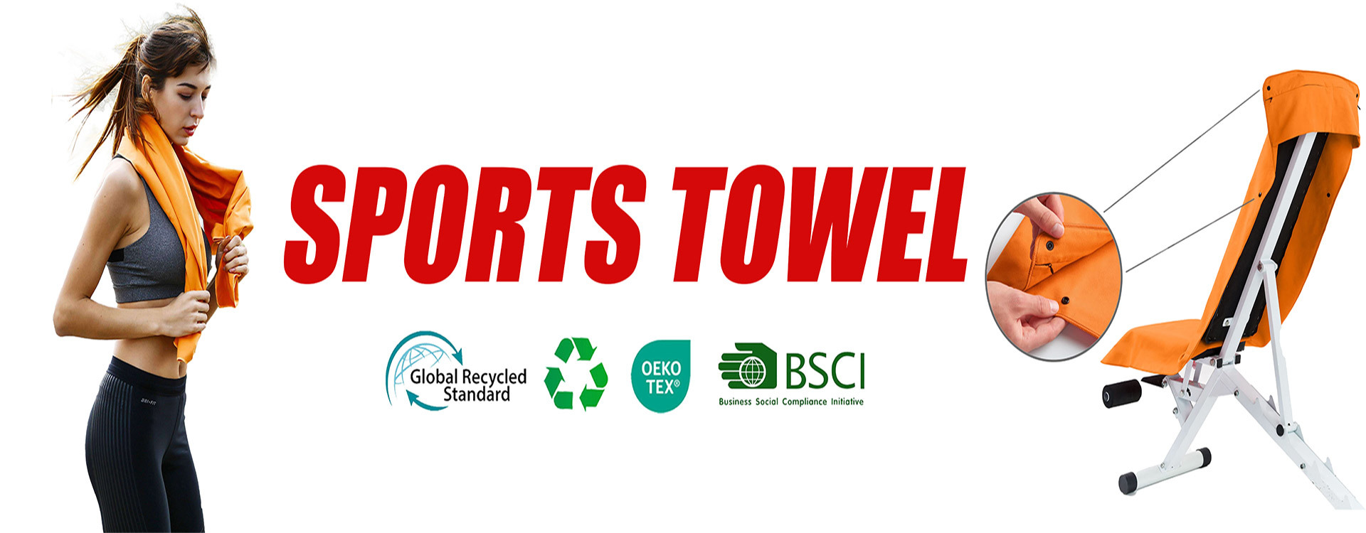 Qualität Microfiber-Sport-Tuch Fabrik