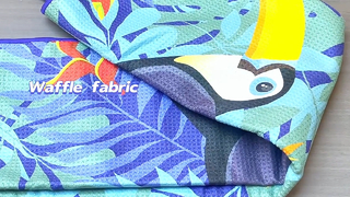 Individuelles Strandtuch, weich, langlebig und sandfrei