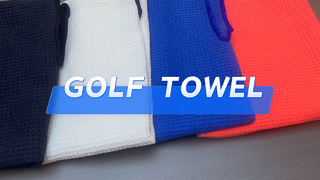 Hochwertiges Mikrofaser-Golfhandtuch mit individuellem Logo